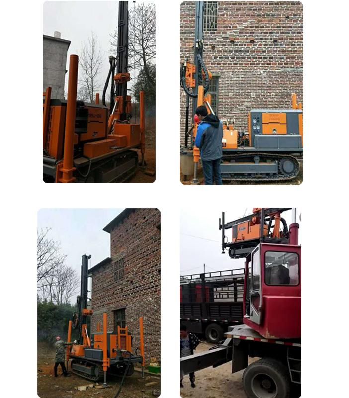 Cheap Price Crawler DTH Drilling Rig 300m Diesel Engine Multi-Function Water Well Drilling Rig Water Broing Machine