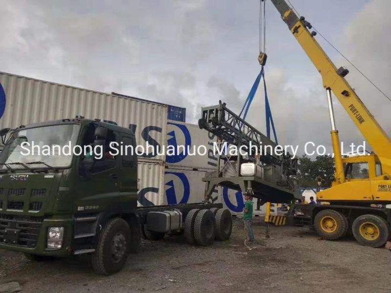 350m Truck Mounted Water Well Drilling Rig with Auto-Pipe Loading