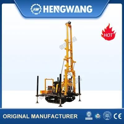 China Portable Hw230 200 Meter Hydraulic Water Well Drilling Rig Price