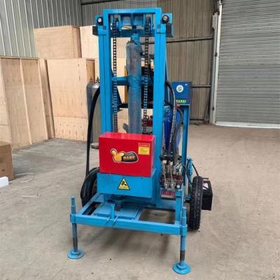 180m Depth Diesel Engine Water Well Drilling Rig Machine