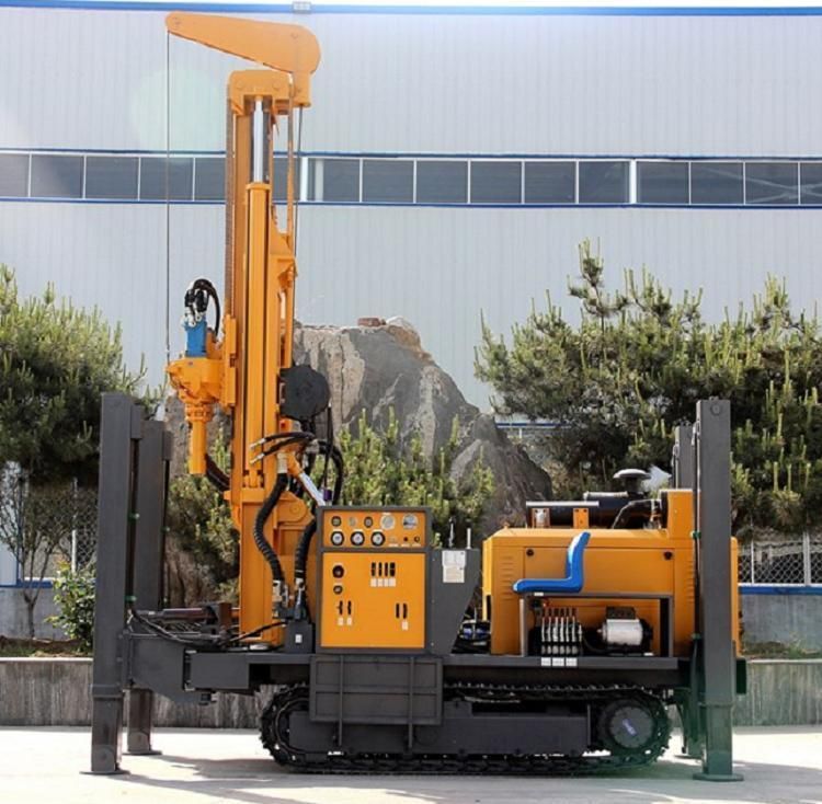 Fy180 Crawler Pneumatic 180m Water Well Drilling Rig