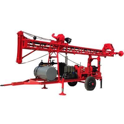 80m Depth Portable Cheap Small Water Well Drilling Rig