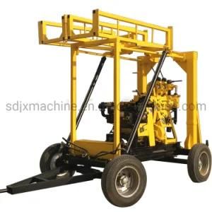 200m Trailer Mounted Drilling Rig Water Well Drilling Machine