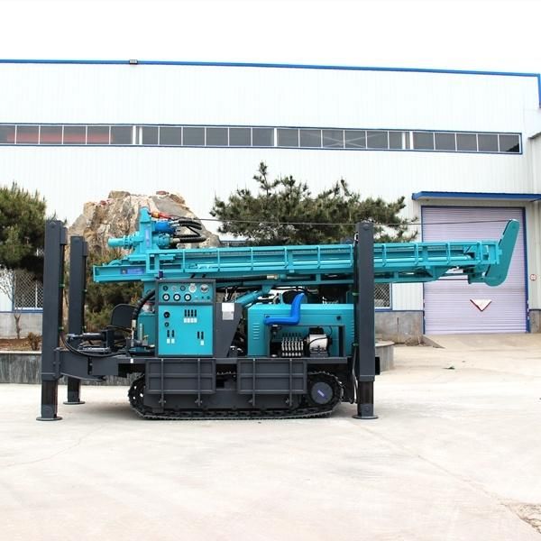 Feida Factory 350m Hydraulic Diesel Water Well Rock Drilling Rig Machine