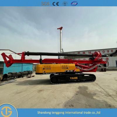 Bored Pile Micro Pile Crawler Auger Price Tractor Diesel Engine Drilling Rig