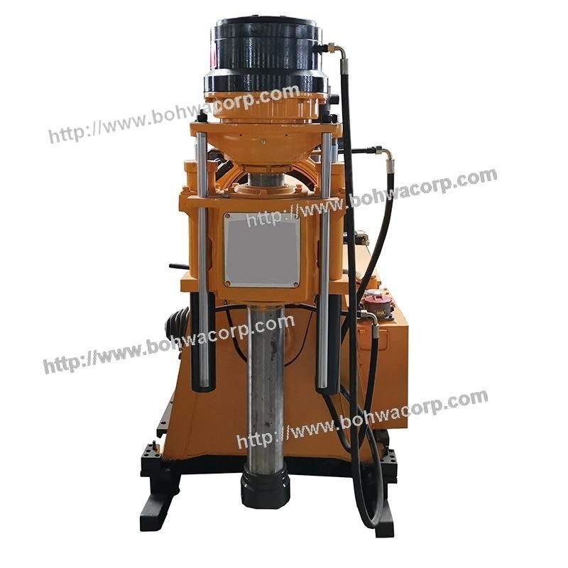 Portable Hydraulic Chuck Geotechnical Borehole Drilling Rig