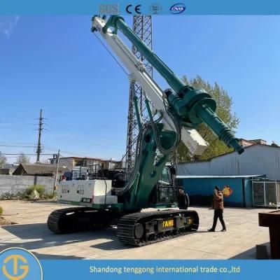 Hydraulic Portable Crawler Borehole Drilling Rig Machine for Pile Foundation