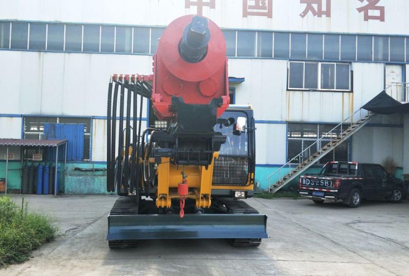 15m Hydraulic Earth Drill Economical Water Well Rotary Drilling Rig with Diesel Engine for Foundation Construction