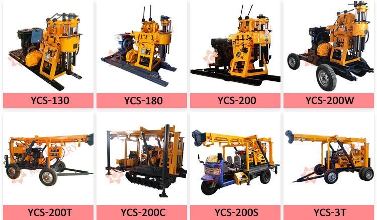 Farm Rotary Diesel Bore Underground Water Well Drilling Rig
