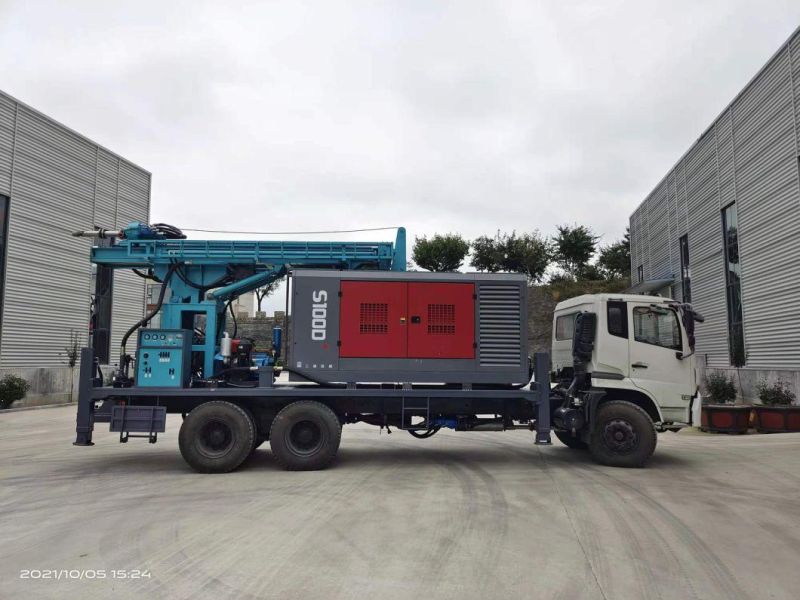 Cars Used Drill Machines Truck-Mounted Equipment 2021 Chinese Manufacturer Truck Mounted Drilling Rig for Water Well