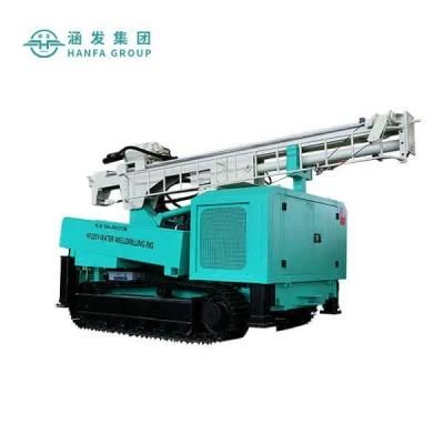 Crawler Type Hf220y Automatic Deep Drills Hydraulic Water Well Drilling Machine