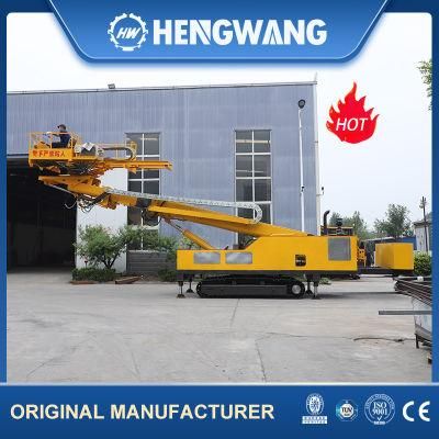 Rock Drilling Machine Fast Mechanized Hydraulic Drilling Equipment Oil Pressure 25MPa Diesel Dual Drive Anchor Drilling Rig for Nigeria