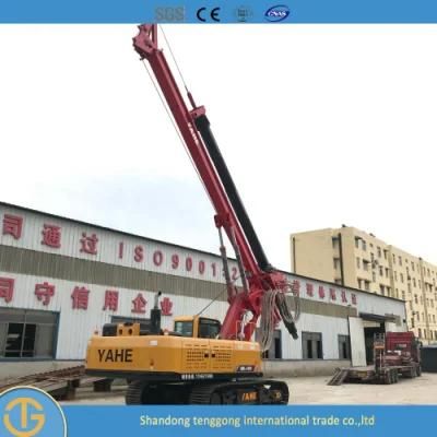 China Manufacturer Hydraulic Construction Pile Driver Bored Hydraulic Drilling Rig Piling Machine for Sale