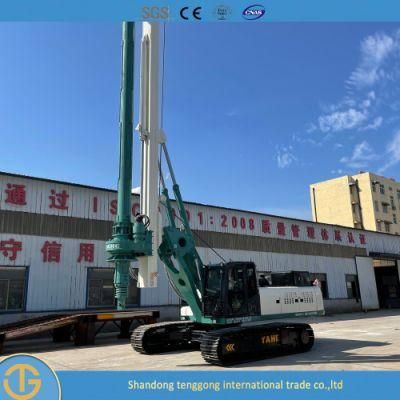 30m Depth Rotary Drilling Rigs Hydraulic Piling Rigs with Cummins Engine