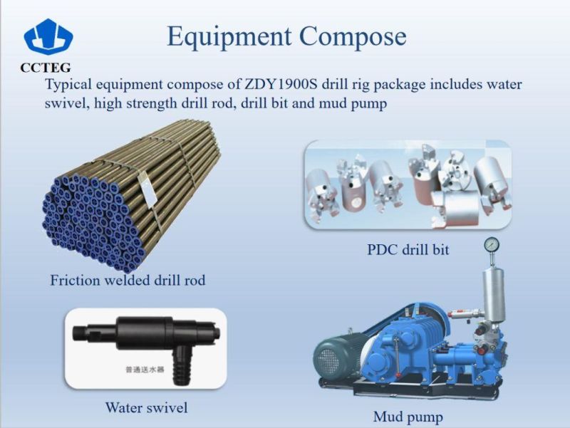 Splitting Multi-Purpose Full Hydraulic Drilling Machine Zdy1900s