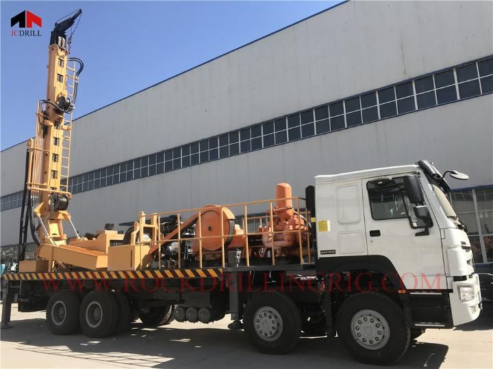 CSD800 Truck Type Water Well Drilling Rig for Ddrilling 800meters Popular in Mining and Quarry Industry