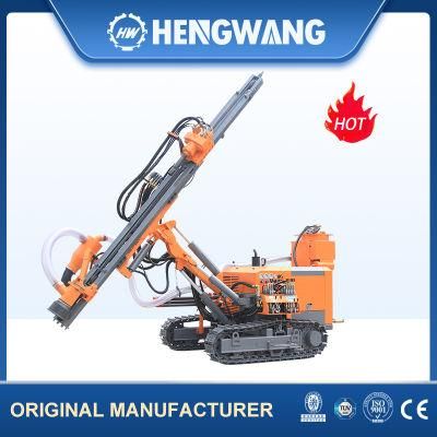 30m Deep DTH Borehole Drill Rig Machine in The Goden Mining