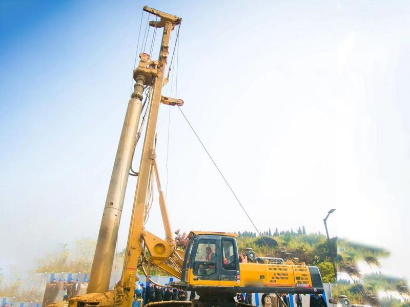 Xr150diii Foundation Drilling Equipment 160kn 56m Rotary Drilling Rig