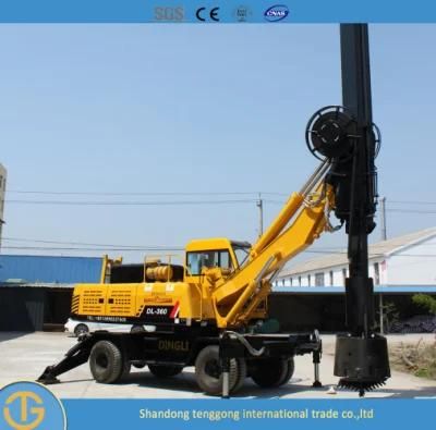 Hydraulic Surface Bored Drop Hammer Piling Equipment Deep Well Drilling Rigs