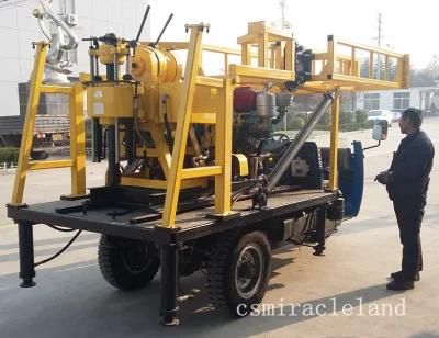 Tricycle Truck Mounted Mobile Water Well Drilling Rig (XYX-200)