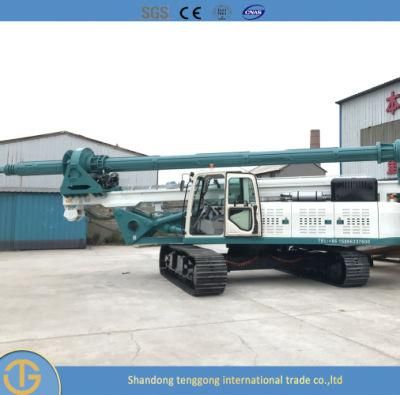 Diesel Engine Crawler Type Water Well Drilling Rig Machine