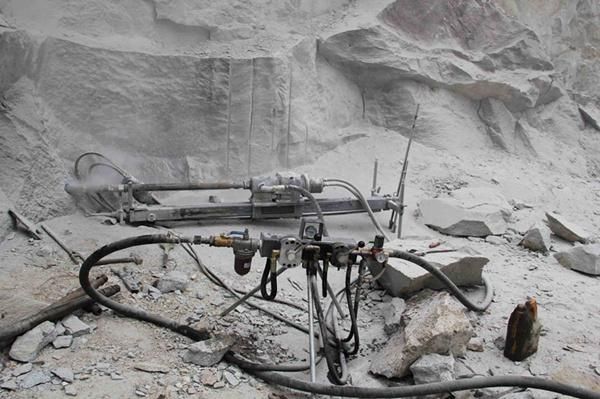 Natural Stone Quarry 15kws Electrical Horizontal Core Drilling Horizontal Core Drilling Machine