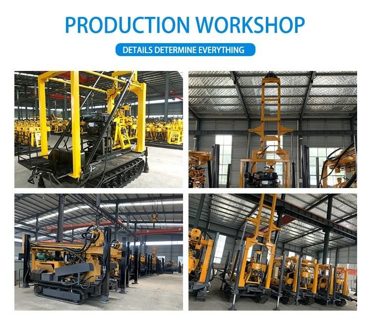 Crawler Hydraulic Core Sample Drilling Rig Xy-3 Model Core Wireline Drilling Rig Machine