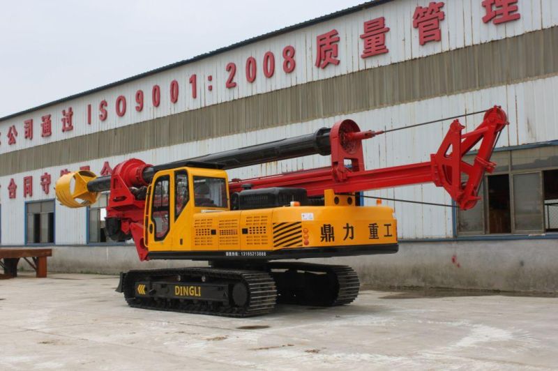 Crawler Water Well Rotary Underground Engineering Geology Drilling Rig Dr-120