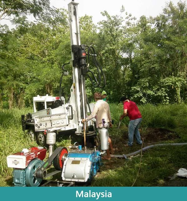 High Power Hf150t Portable Water Well Drilling Rig