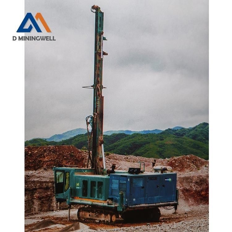 Eleveted DTH Mining Machine Borehole Drilling Machine Mine Rock Drill Rig