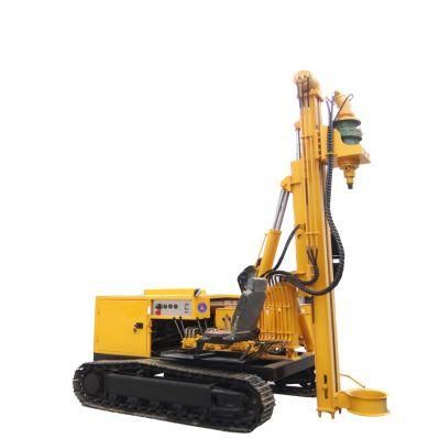 Hydraulic Crawler Driven Solar Photovoltaic Energy Pile Driver