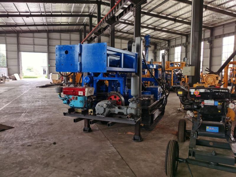 350m Water Well Core Drilling DTH Drilling Machine Multifunctional Hydraulic Crawler Drilling Machine