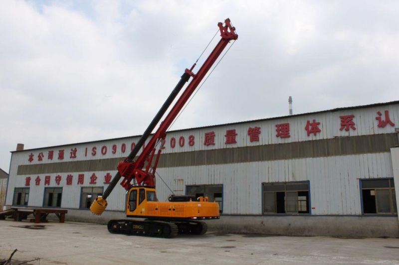 Shandong Yahe 40m Hydraulic Pile Driver Machine Mini Rotary Drilling Rig