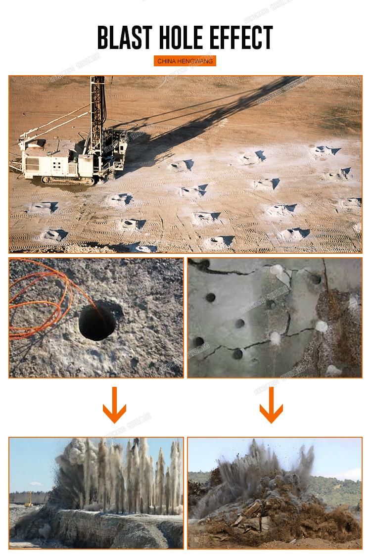 Hard Rock Mining DTH Blast Hole Drilling Rig