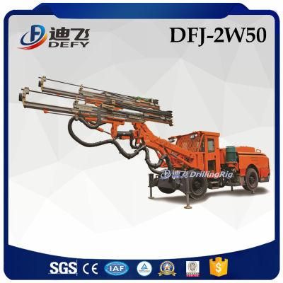 Self-Propelled Double Boom Tunnel Jumbo Drill