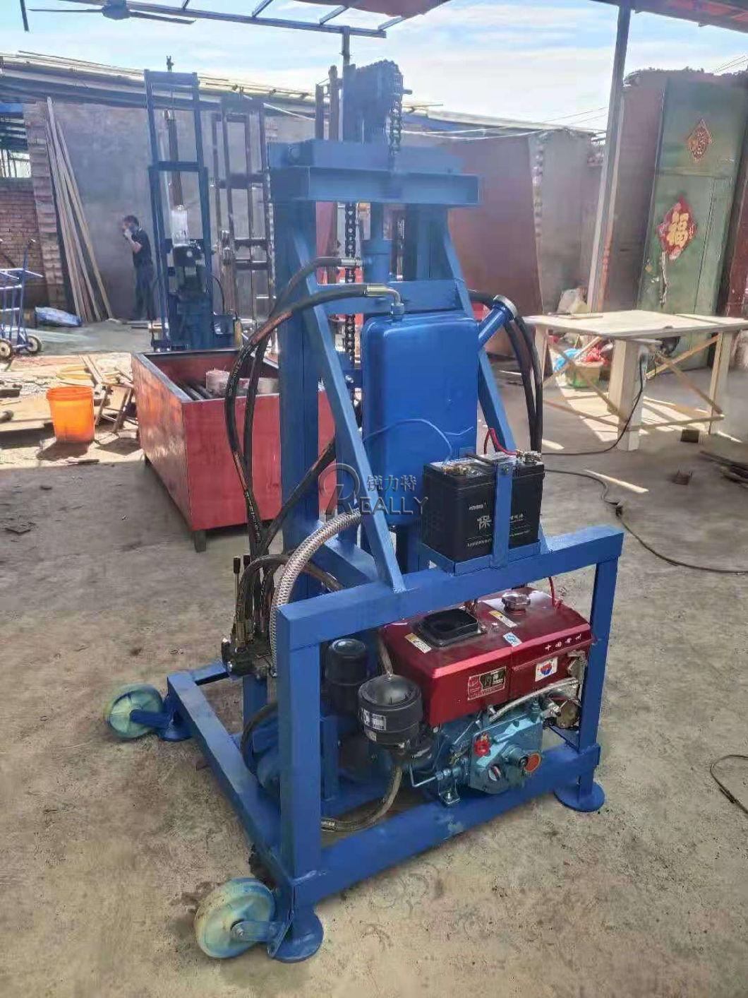 8HP Diesel Engine Deep Water Well Drilling Machines Customized Drill Bits Pipes Water Well Drilling Machine