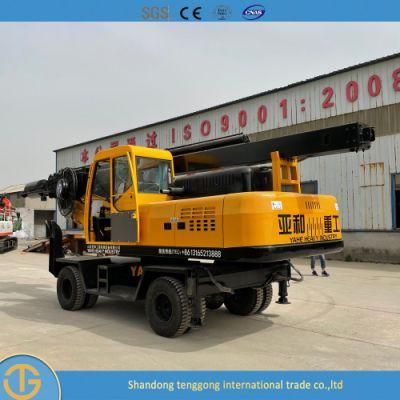 Mini Pile Driver Electric Pile Driver Rotary Oil Surface Mini Piling Machine Drilling Rig