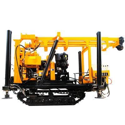Water Well Drilling Rotary Type Crawler Drilling Rig 100-200m Depth