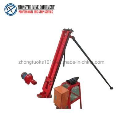Electric DTH Drilling Rig Worked with Air Compressor