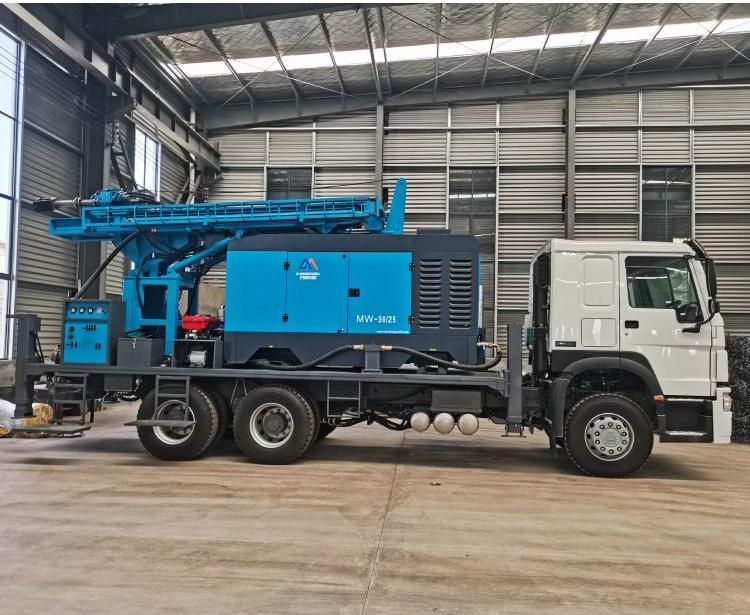Dminingwell Used 600m Truck Mounted Deep Borehole Water Well Drilling Rig Machine for Sale