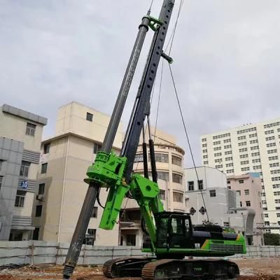 KR285C Hydraulic Rotary Drilling Rig, Screw Pile Driver Drill Equipments Boring Machine