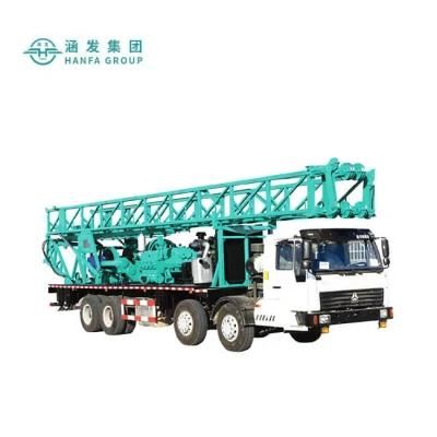 Hfspc-1000 600-1000m Hydraulic Truck Mounted Water Rotary Rock Drill Machine