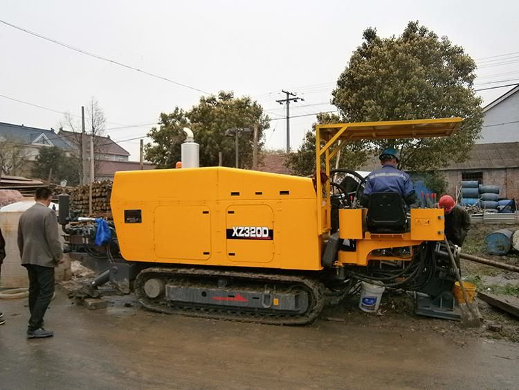 Underground Trenchless HDD 32 Ton Drilling Rig Horizontal Directional Drill Xz320d