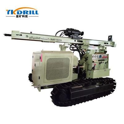 Small Pneumatic Hydraulic Mechanical Portable Mine Drilling Rig