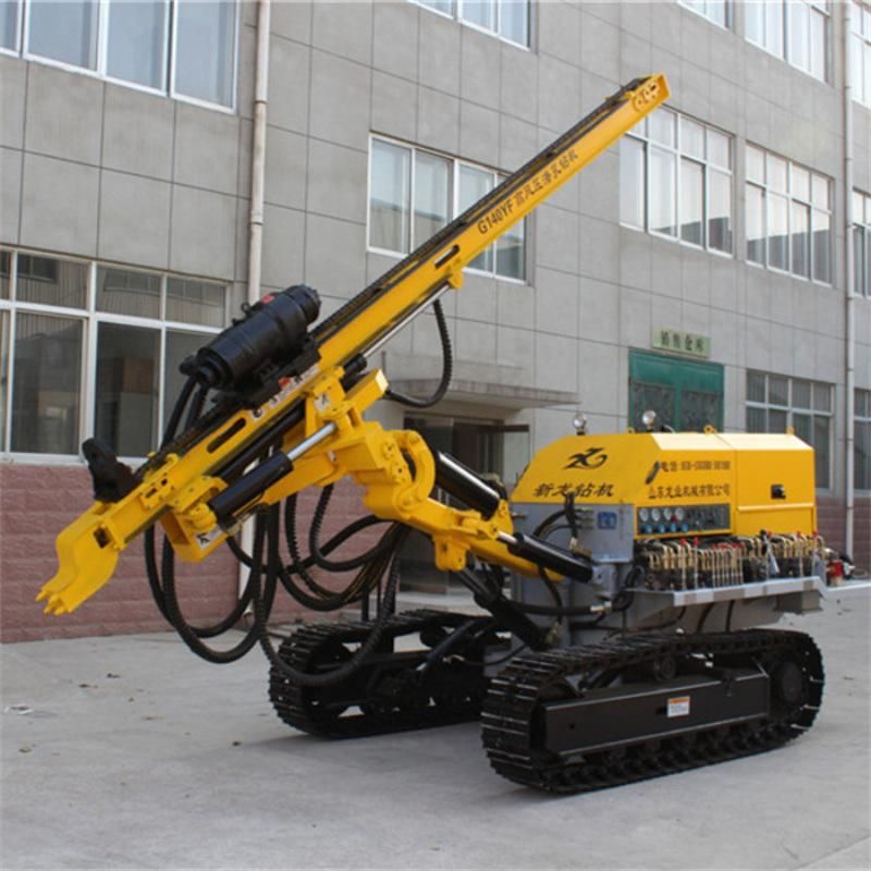 Ground Anchor Drilling Rig Machine with Bits for Slope Projects for Sale