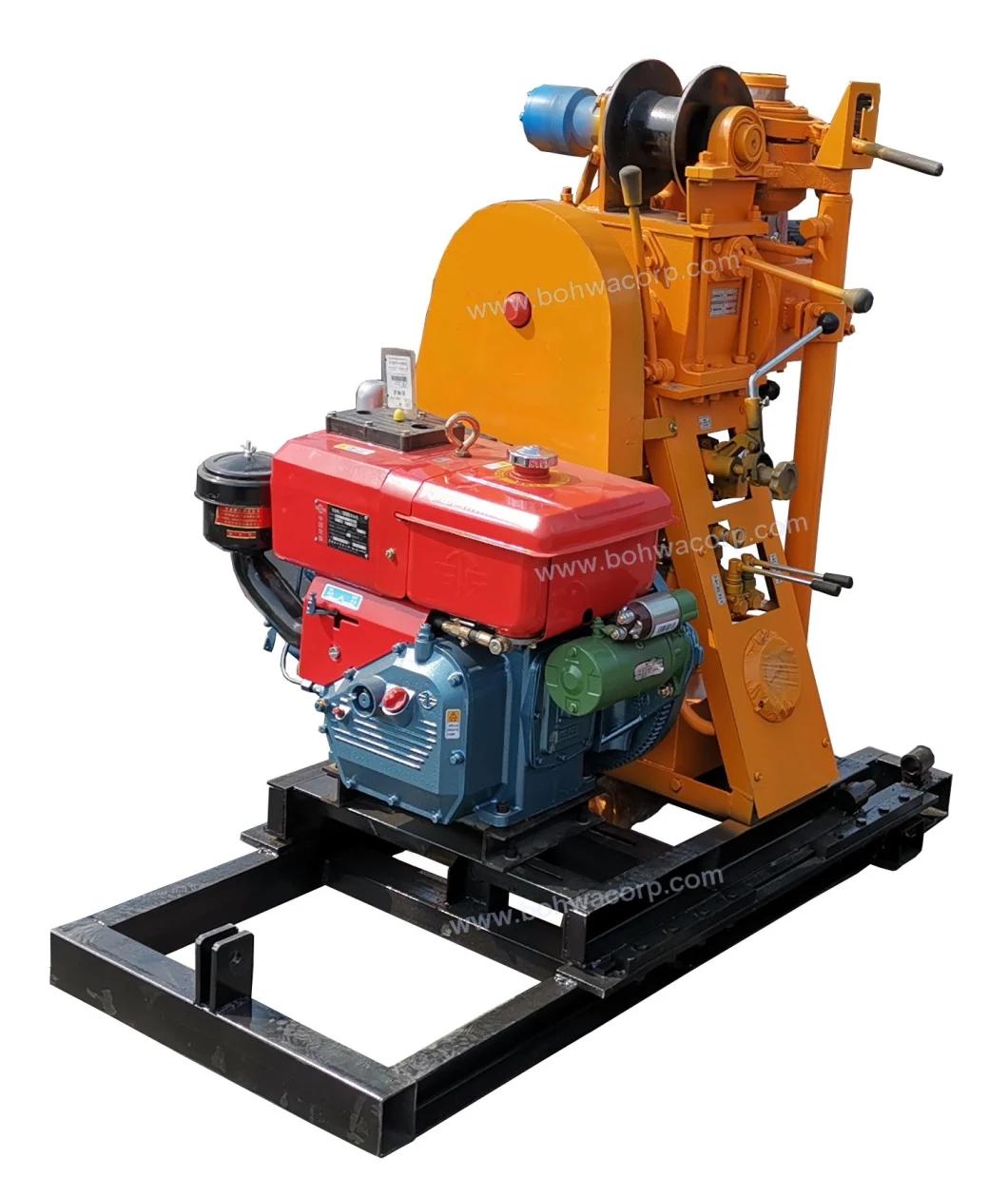 Portable Diesel Engine Type Civil Engineering Drill Rig