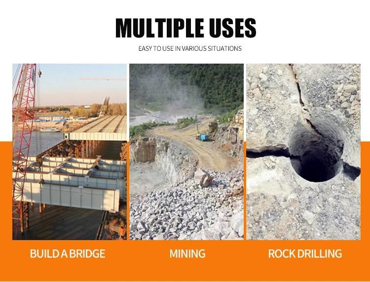Dust Free Mining Drilling Machine for Quarry Plant