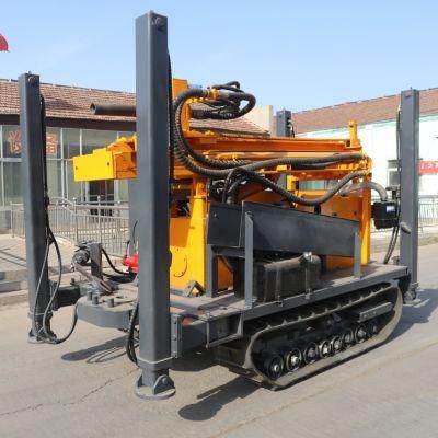 Portable 180 Crawler Type Borehole Water Well Drilling Rig