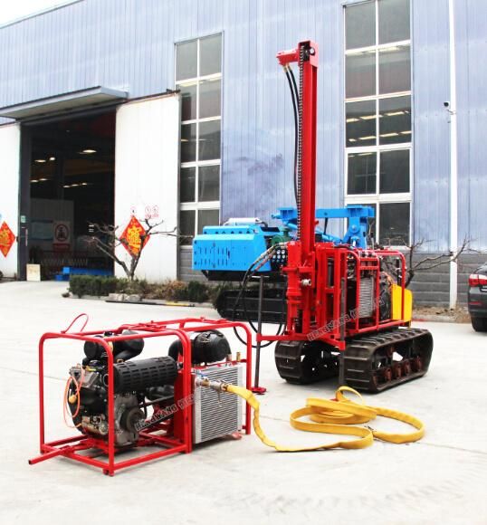 50m Portable Mountain Borehole DTH Drilling Rig