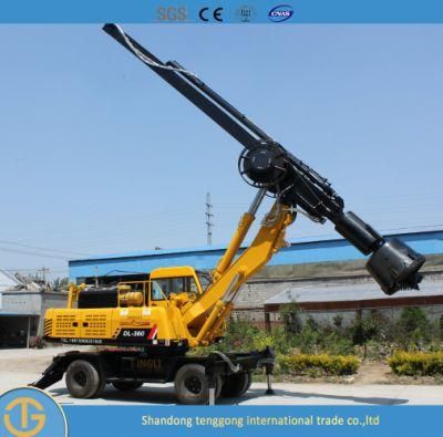 Used Piling Machine Mini Piling Machine Head Hydraulic System Oil Surface Drilling Rig